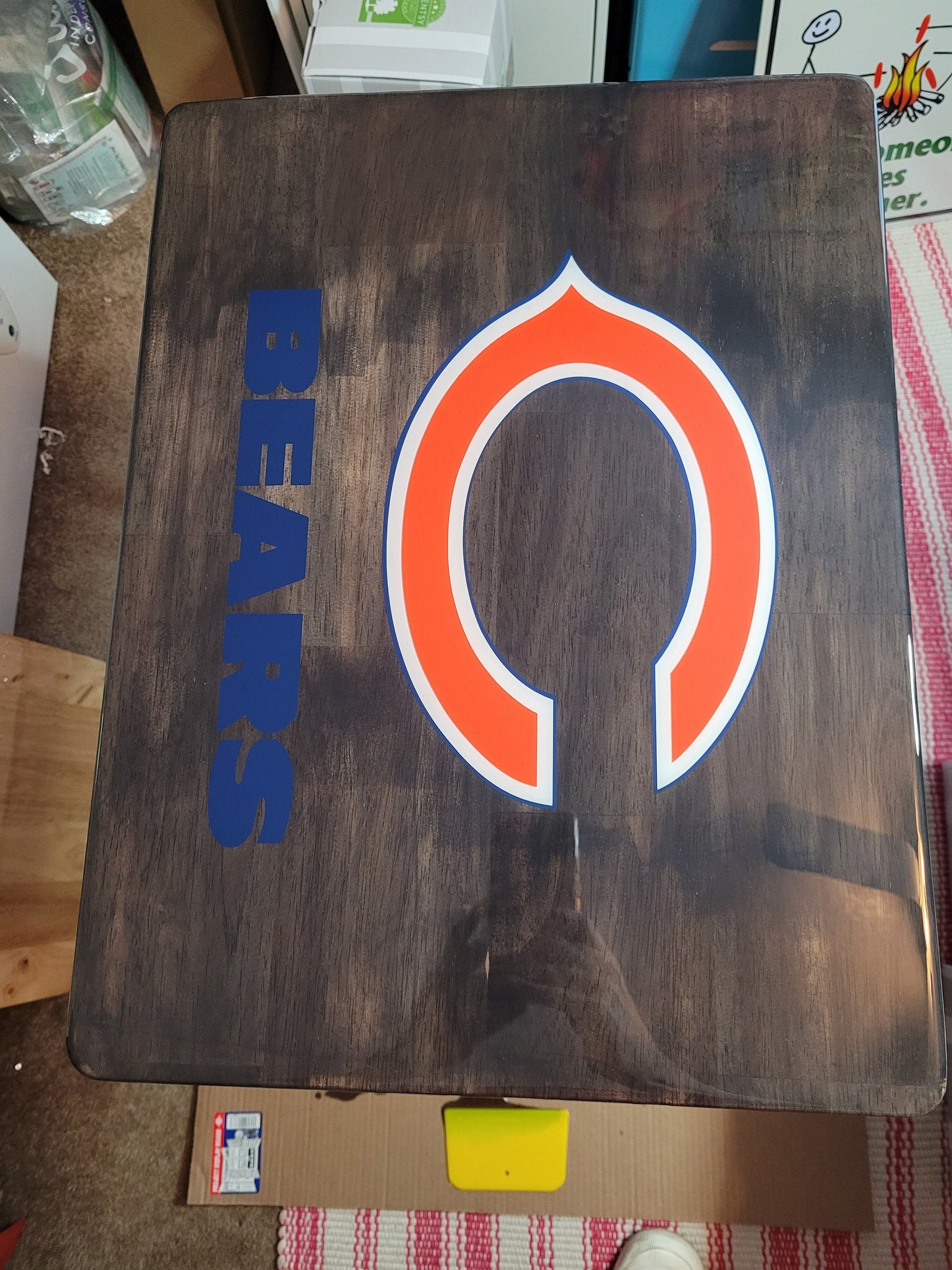 NFL TV tray - set of 4 with stand