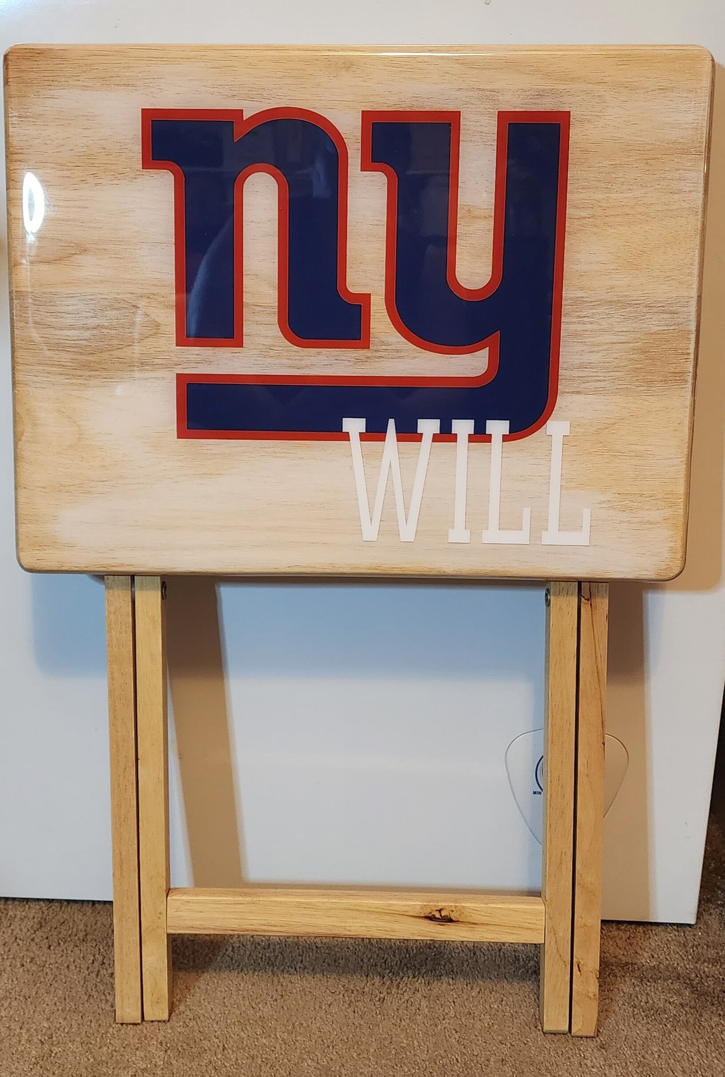 NFL TV tray - set of 4 with stand